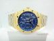 Fake Audemars Piguet Royal Oak Perpetual Calendar Watch Yellow Gold Blue (8)_th.jpg